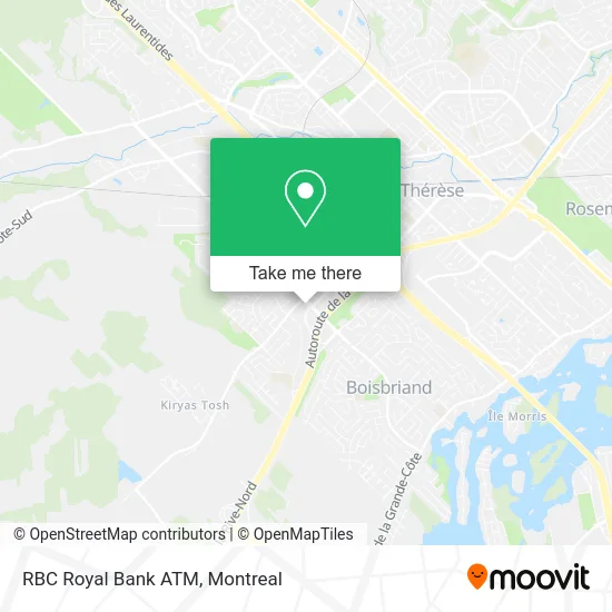 RBC Royal Bank ATM map