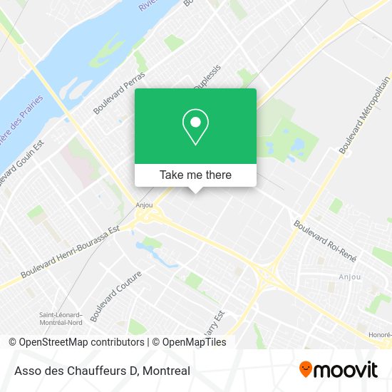 Asso des Chauffeurs D map