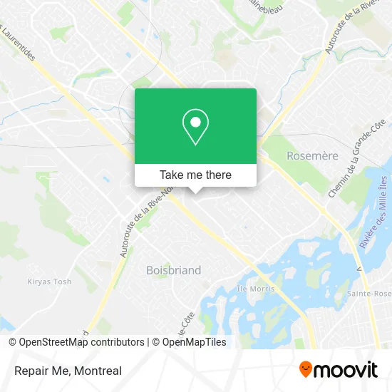 Repair Me map