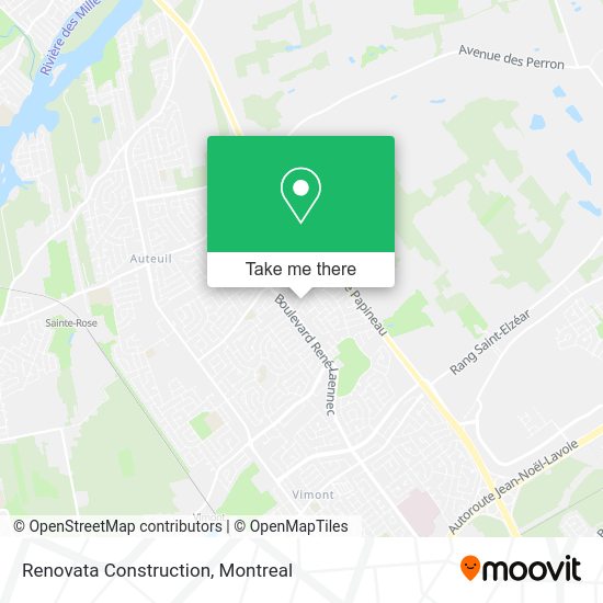 Renovata Construction map