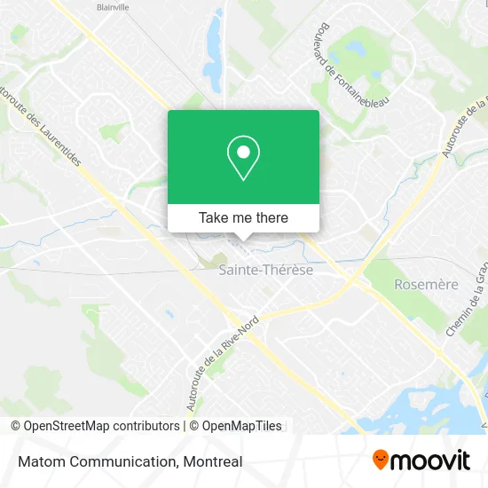 Matom Communication map