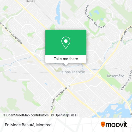 En Mode Beauté map