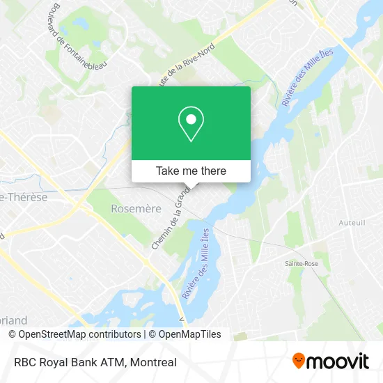 RBC Royal Bank ATM map