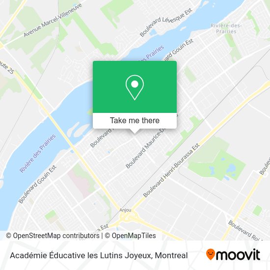 Académie Éducative les Lutins Joyeux map