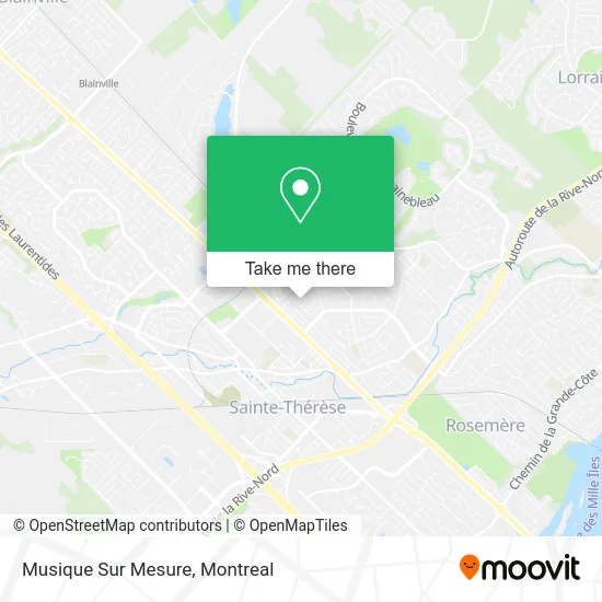 Musique Sur Mesure map