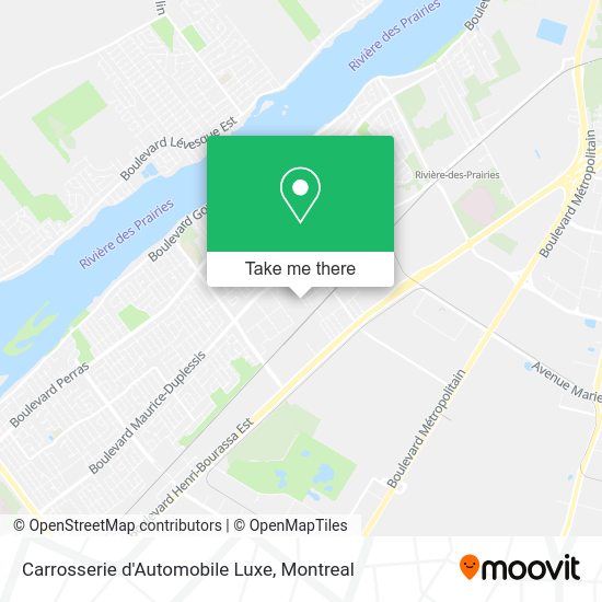 Carrosserie d'Automobile Luxe map