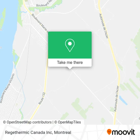 Regethermic Canada Inc map