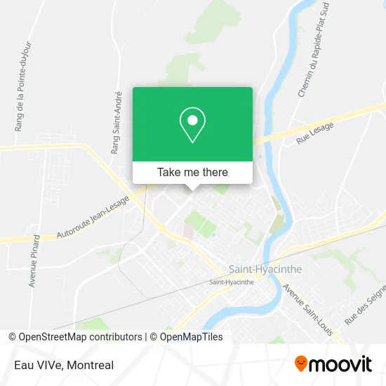 Eau VIVe map