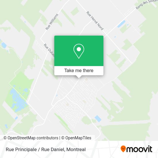Rue Principale / Rue Daniel map