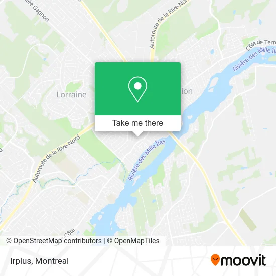 Irplus map