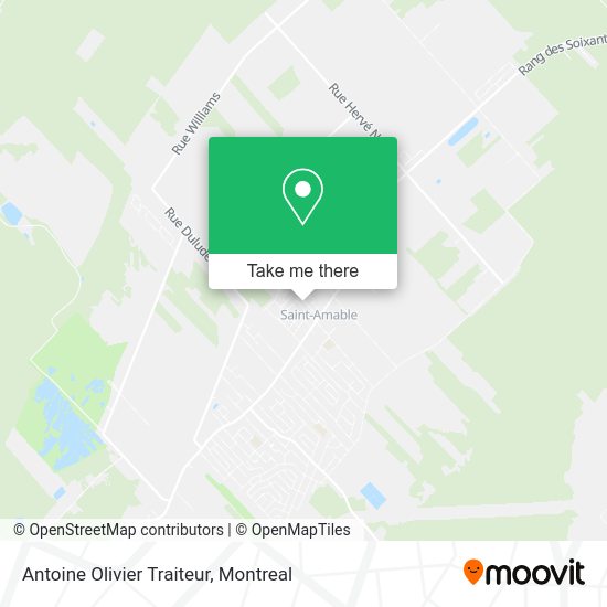 Antoine Olivier Traiteur map