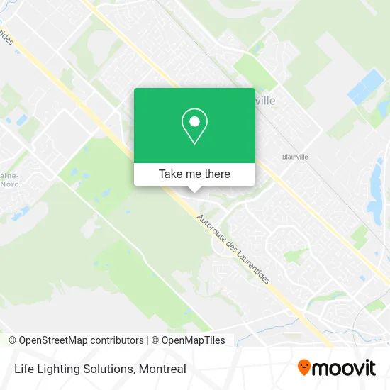 Life Lighting Solutions map