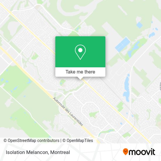 Isolation Melancon map