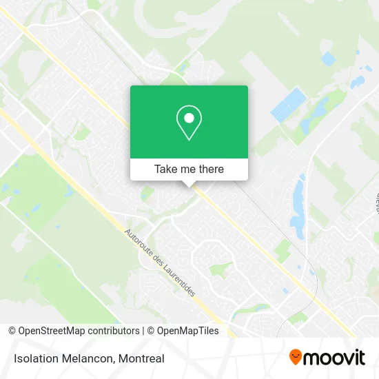 Isolation Melancon map