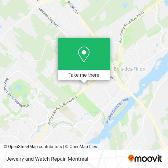 Jewelry and Watch Repair map