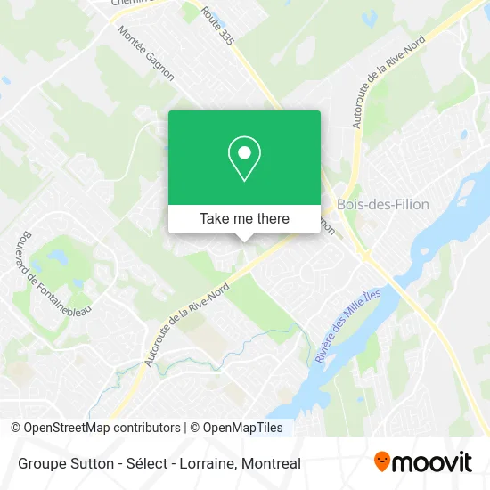 Groupe Sutton - Sélect - Lorraine map