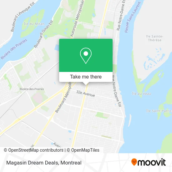 Magasin Dream Deals map