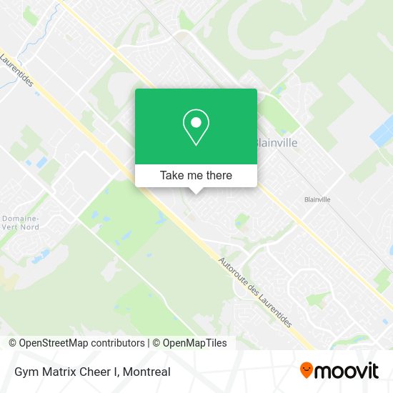 Gym Matrix Cheer I map