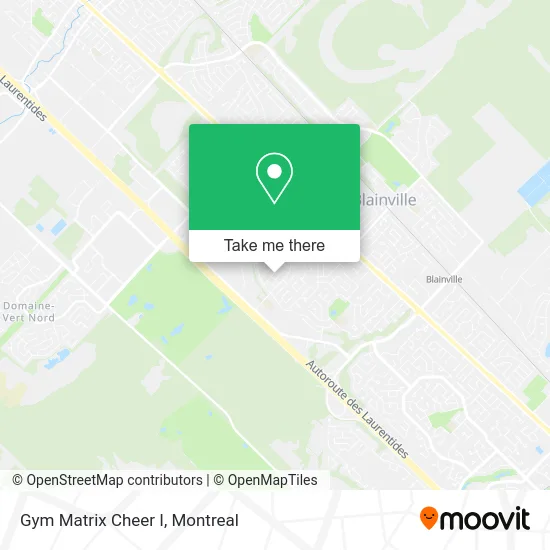 Gym Matrix Cheer I map