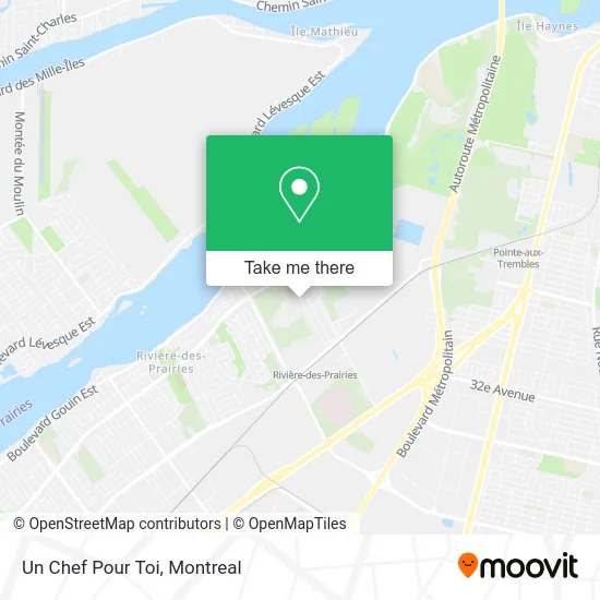 Un Chef Pour Toi map