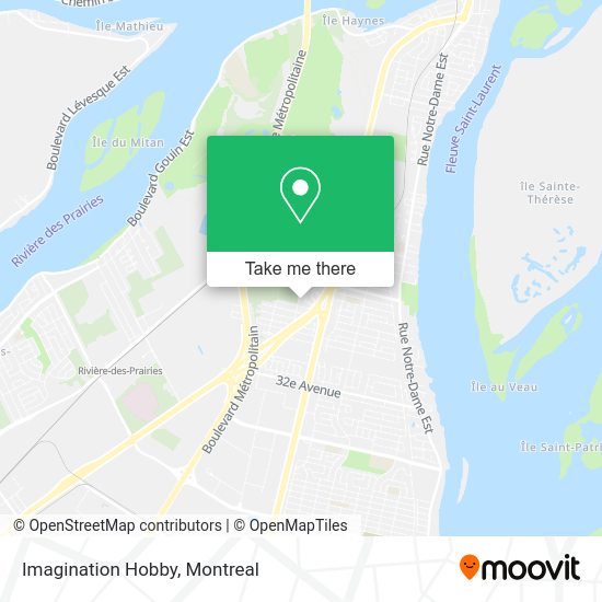 Imagination Hobby map