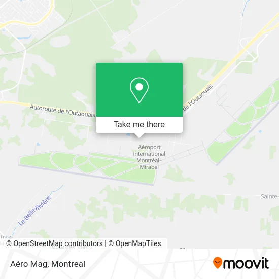 Aéro Mag map