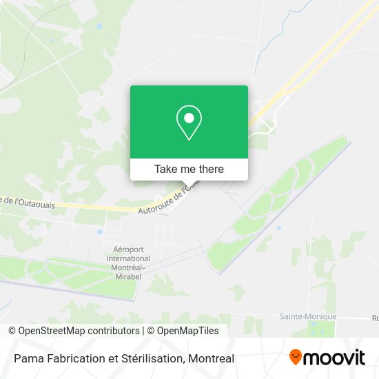 Pama Fabrication et Stérilisation map