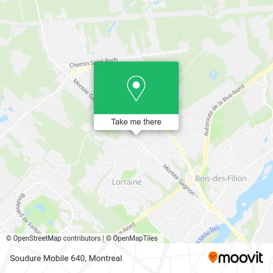 Soudure Mobile 640 map