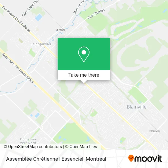 Assemblée Chrétienne l'Essenciel map