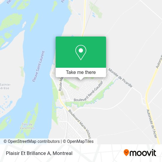 Plaisir Et Brillance A map