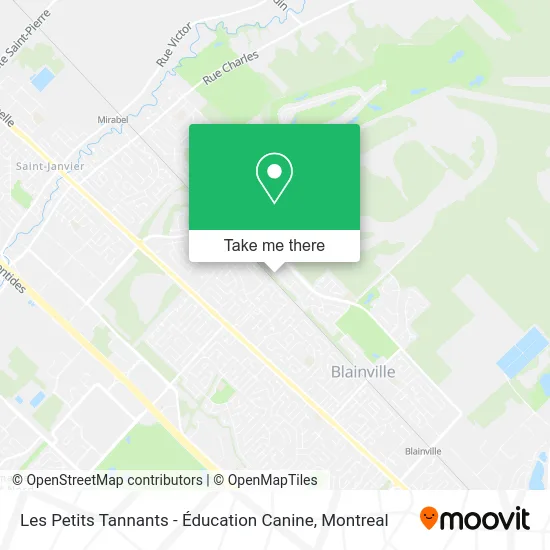Les Petits Tannants - Éducation Canine map