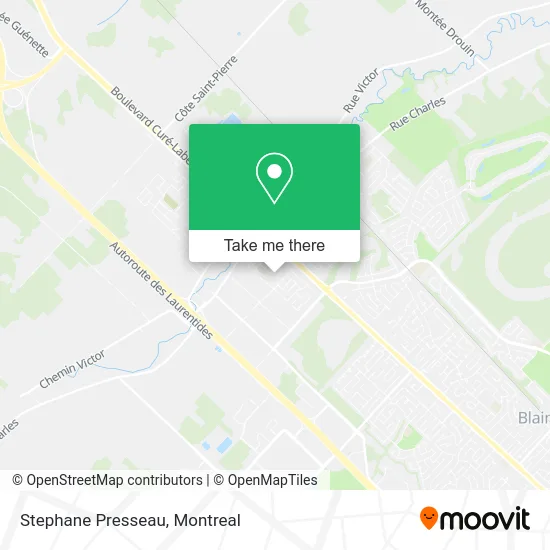 Stephane Presseau map