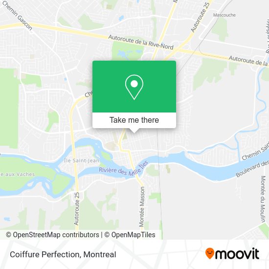 Coiffure Perfection map