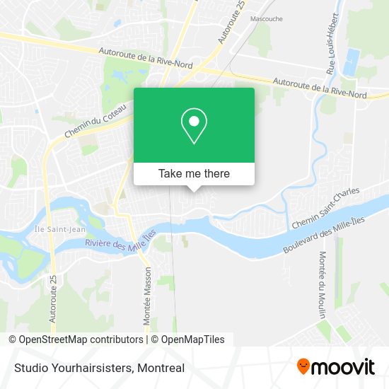Studio Yourhairsisters map