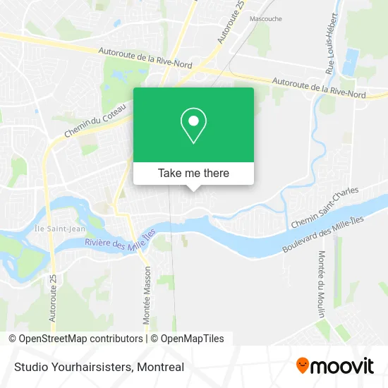 Studio Yourhairsisters map