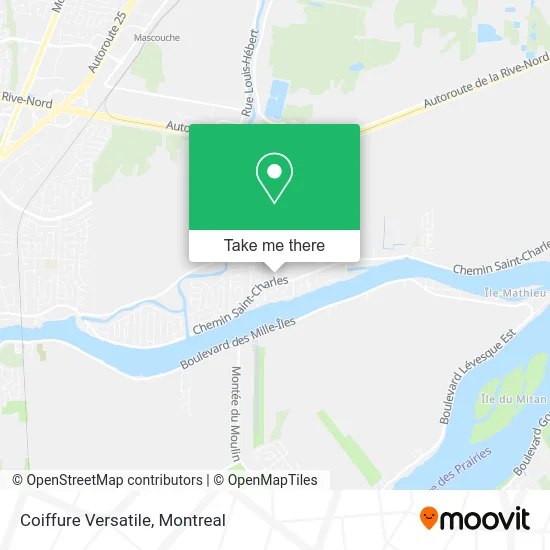 Coiffure Versatile map