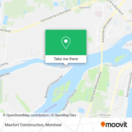 Maxfort Construction map