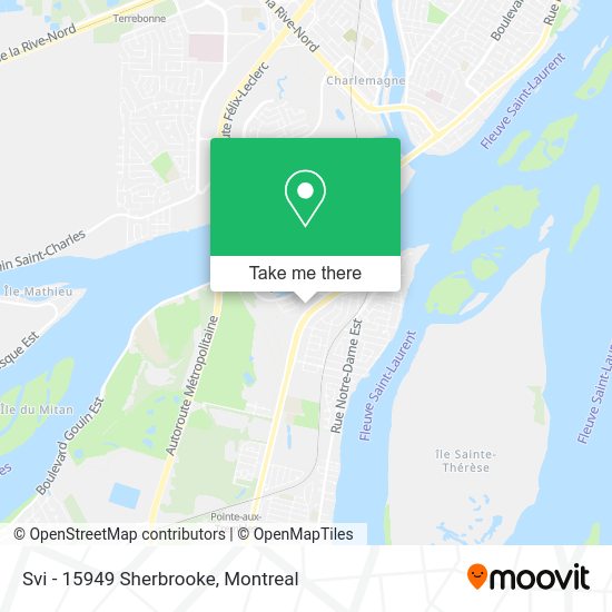Svi - 15949 Sherbrooke map