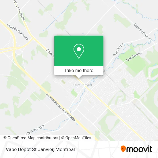 Vape Depot St Janvier map
