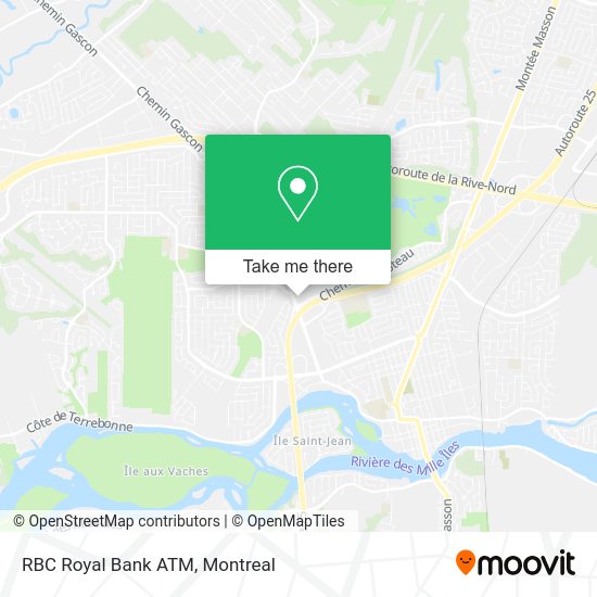 RBC Royal Bank ATM map