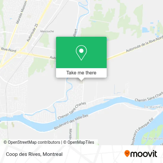 Coop des Rives map