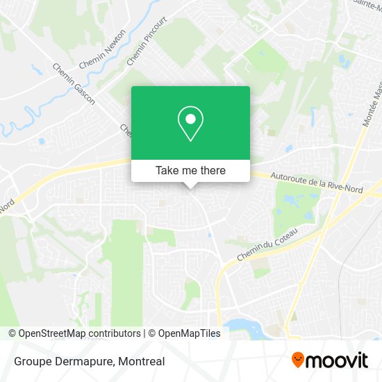 Groupe Dermapure map