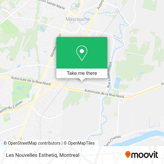 Les Nouvelles Esthetiq map
