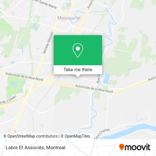 Labre Et Associés map