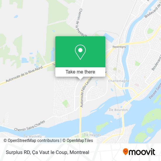 Surplus RD, Ça Vaut le Coup map