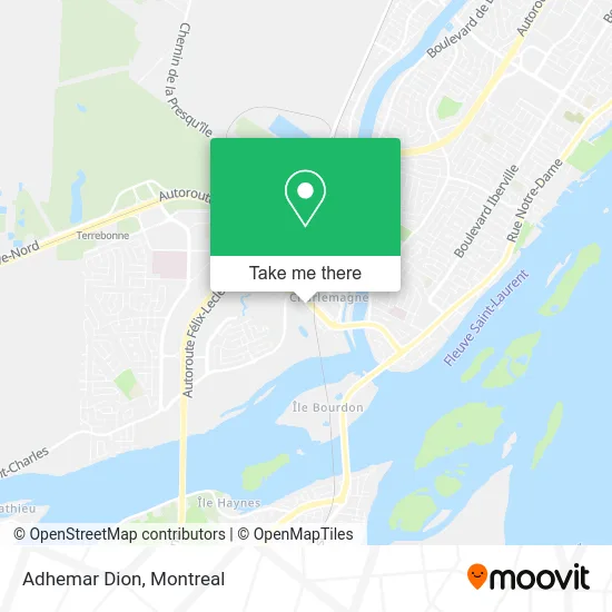 Adhemar Dion map
