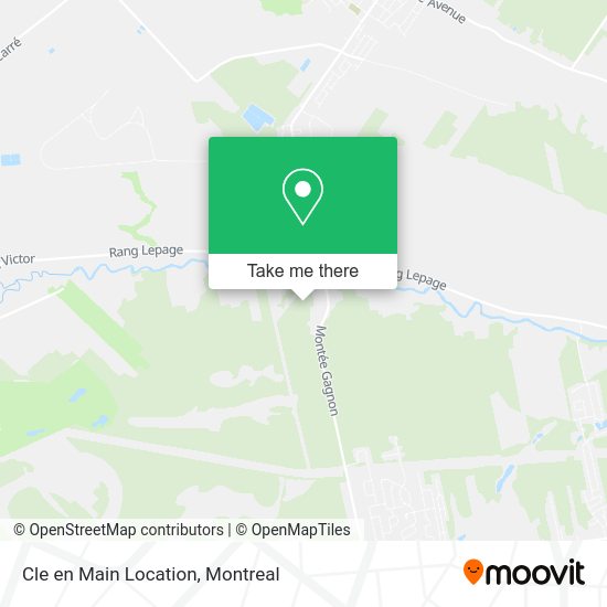 Cle en Main Location map