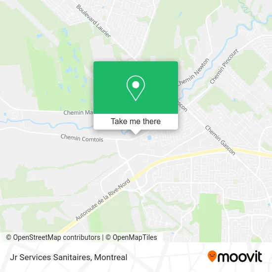 Jr Services Sanitaires map