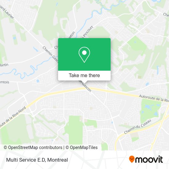 Multi Service E.D map