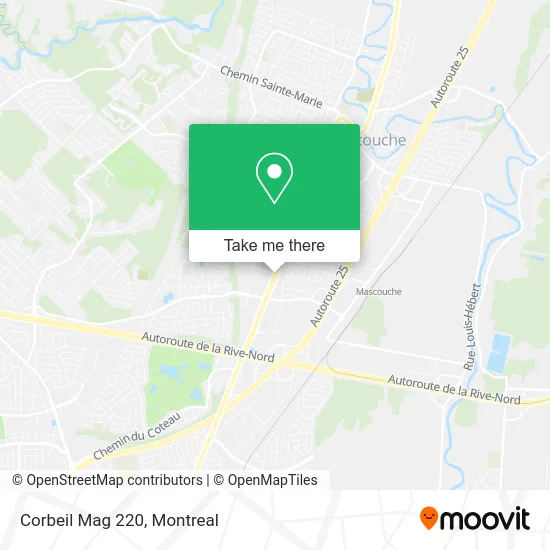 Corbeil Mag 220 map